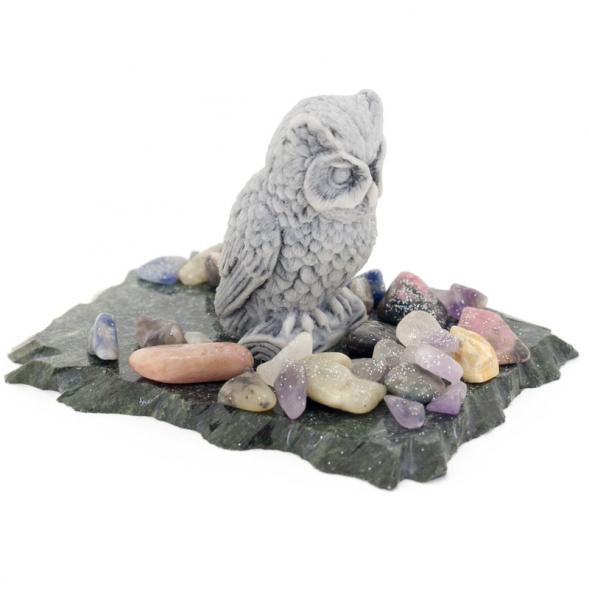 Сувенир &amp;quot;Филин&amp;quot; из мрамолита 116309