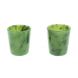 Набор стопок 2 шт из нефрита 4х4х4,5 см 30 мл 128299