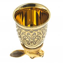 Стопка перевертыш &amp;quot;Заяц&amp;quot; 70 мл Златоуст