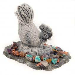 Сувенир из мрамолита &amp;quot;Петух&amp;quot;