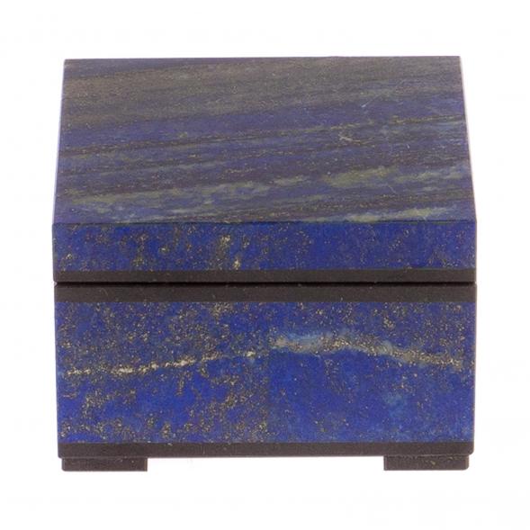 Шкатулка из лазурита 6,5х6,5х4,5 см 125135