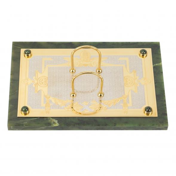 Настольный набор из нефрита &amp;quot;Орел&amp;quot; 118971