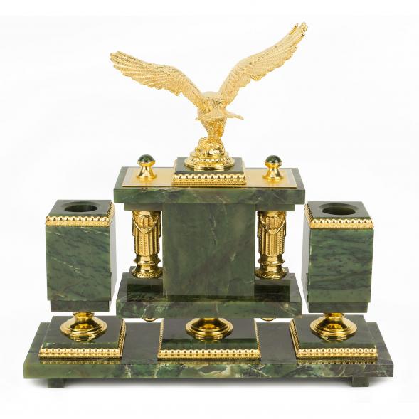 Настольный набор из нефрита &amp;quot;Орел&amp;quot; 118971