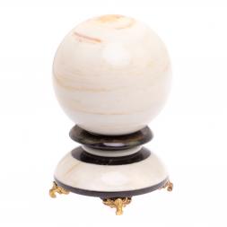 Сувенир &amp;quot;Шар Антистресс&amp;quot; из газганского мрамора 10 см