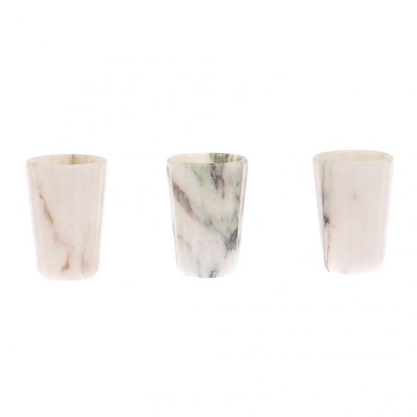 Стопка из мрамора 4,5х4,5х6,5 см 125211