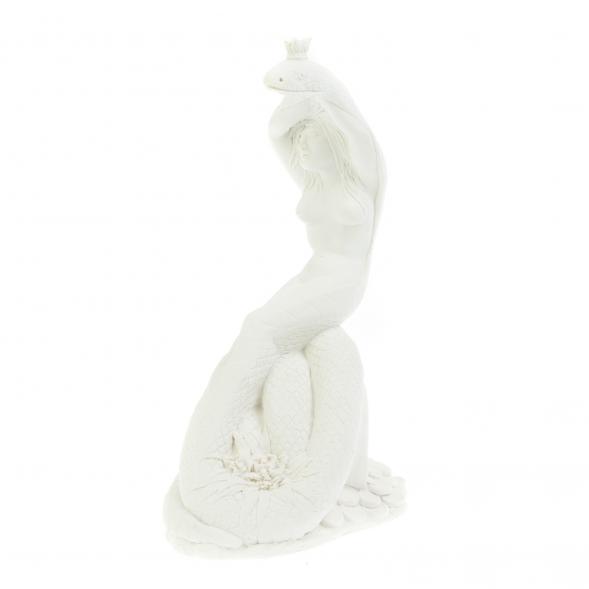 Статуэтка «Королева-змея с рогом изобилия» из мраморной крошки 128138