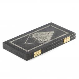 Настольные нарды &amp;quot;Роза ветров / Природа&amp;quot; камень гранит