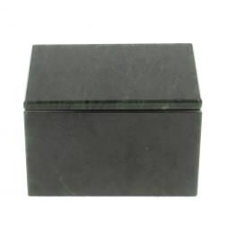 Шкатулка из нефрита 9х7х5,5 см