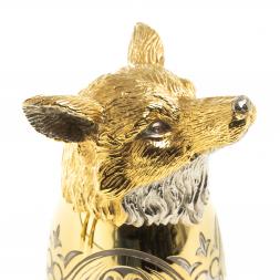 Стопка перевертыш &amp;quot;Лиса&amp;quot; 70 мл Златоуст