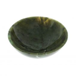 Пиала Медовница из нефрита 11,5х11,5х4,5 см