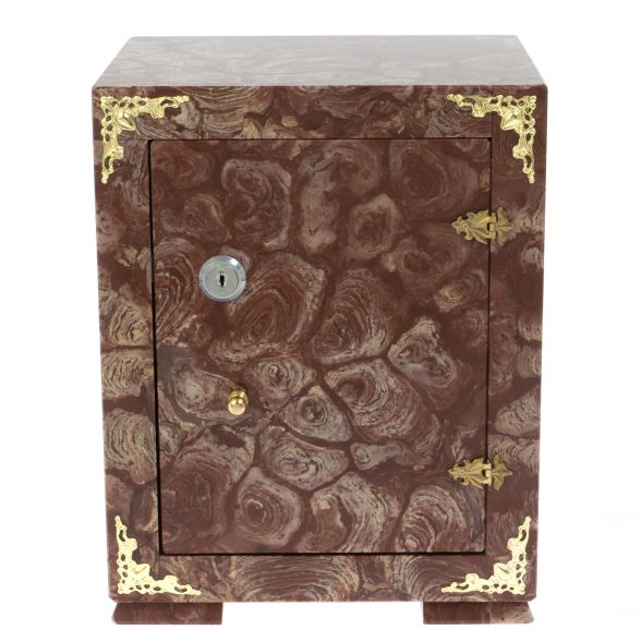 Сейф большой из лемезита 21х18х27 см 128979