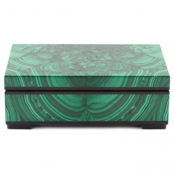 Малахитовая шкатулка &amp;quot;Классическая&amp;quot; 11х7х4,5 см 120480