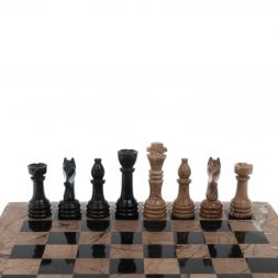 Шахматы &amp;quot;Виктория&amp;quot;  из мрамора 30х30 см