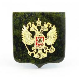 Магнит из змеевика "Герб России"