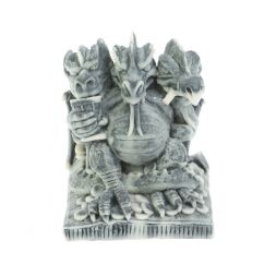 Статуэтка &amp;quot;Змей-Горыныч в кресле (шарж)&amp;quot; из мраморной крошки