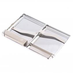 Портсигар на 20 сигарет с зажигалкой камень кианит