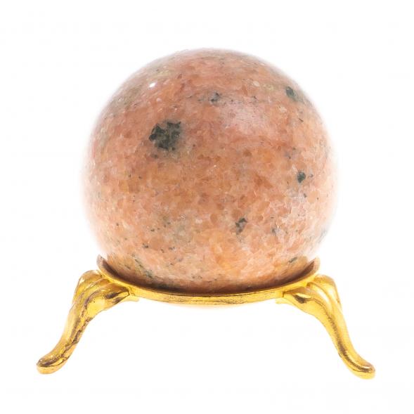 Шар из розового мрамора 4,5 см 124693