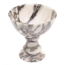 Конфетница из саянского мрамора 450 мл 13,5х13,5х13,5 см