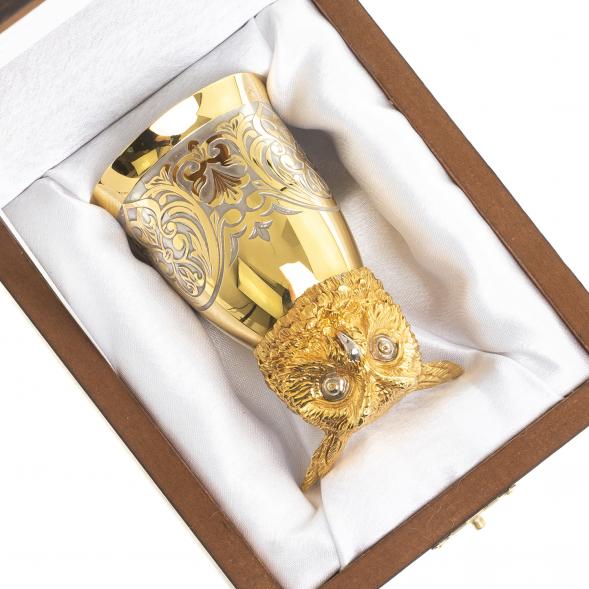 Стопка перевертыш &amp;quot;Филин&amp;quot; 70 мл Златоуст 123644