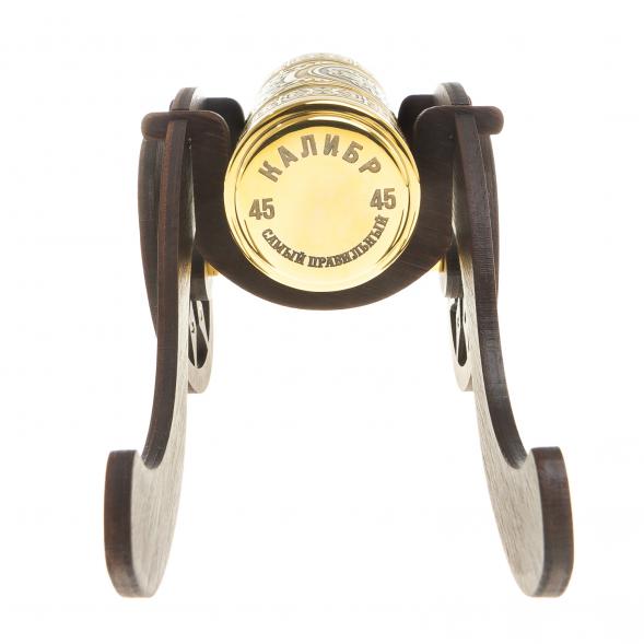 Стопка &amp;quot;Пушка&amp;quot; на подставке лафете Златоуст 123984