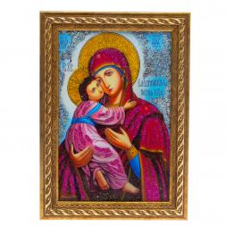Икона &amp;quot;Владимирская&amp;quot; рамка багет 13х18 см