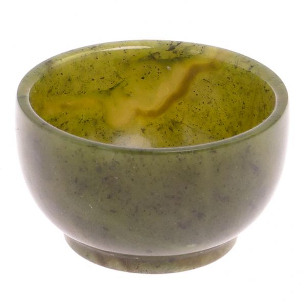 Чашка очоко для саке из нефрита 35 мл 4,8х4,8х3 см 126277