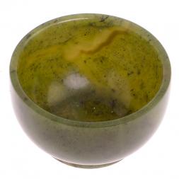 Чашка очоко для саке из нефрита 35 мл 4,8х4,8х3 см