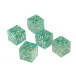 Кубик из амазонита 22 мм