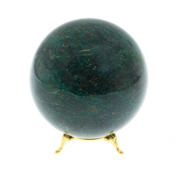 Шар из змеевика 10,5 см 128464