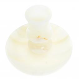 Подсвечник из оникса &amp;quot;Чаша&amp;quot; большая 10х10х8 см (4)