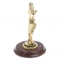 Статуэтка &amp;quot;Фемида&amp;quot; на подставке из лемезита