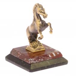 Статуэтка из бронзы "Лошадка" на подставке