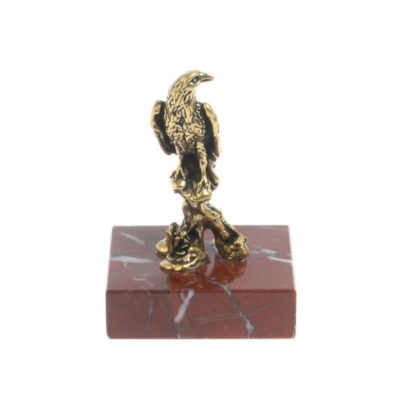 Статуэтка &amp;quot;Орел&amp;quot; из бронзы и креноида 3,5х3,5х5 см 127989