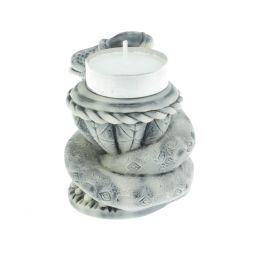 Подсвечник &amp;quot;Змей&amp;quot; из мраморной крошки