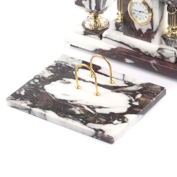 Письменный набор из мрамора и бронзы &amp;quot;Двуглавый орел&amp;quot; 121411