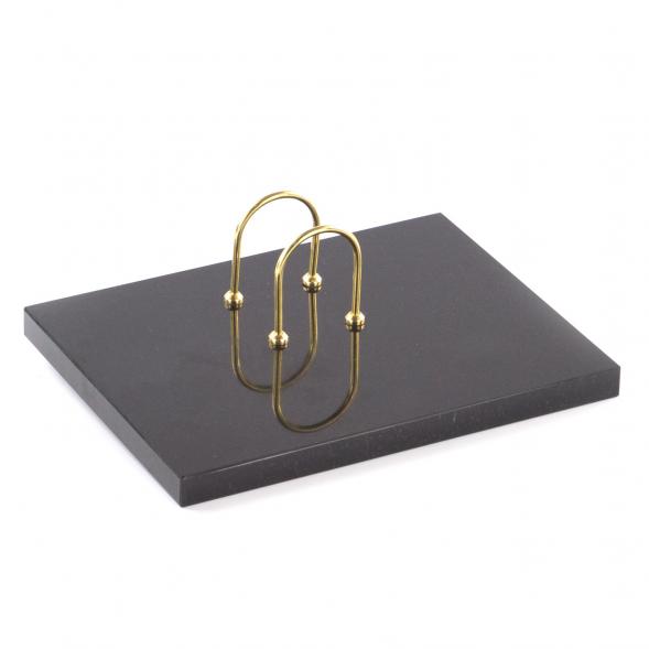 Настольный набор &amp;quot;Сувенирный&amp;quot; из камня долерит 113220