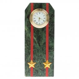 Часы погон "Подполковник ВС" шабровский змеевик