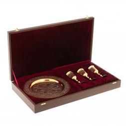 Набор рюмок на подносе &amp;quot;Изящный&amp;quot; 40 мл Златоуст