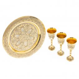 Набор рюмок на подносе &amp;quot;Изящный&amp;quot; 40 мл Златоуст