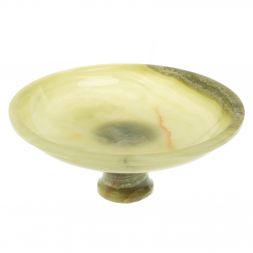 Фруковница из оникса 25,5х25,5х10 см