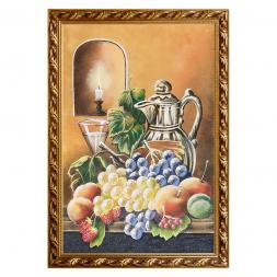 Натюрморт &amp;quot;Фрукты&amp;quot; багет 46х66 см, каменная крошка