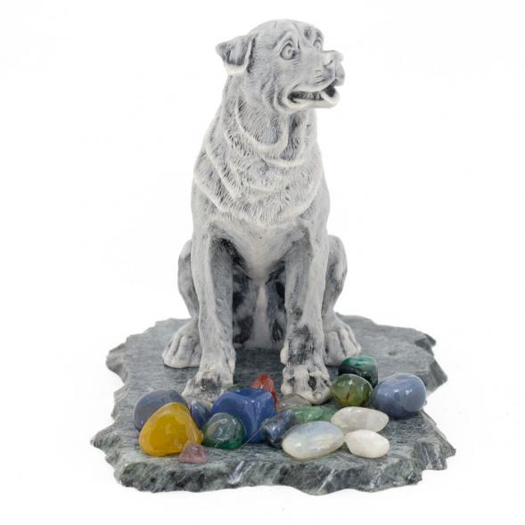 Сувенир &amp;quot;Ротвейлер&amp;quot; из мрамолита 116326