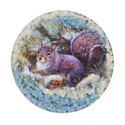 Магнит с рисунком "Белка" змеевик