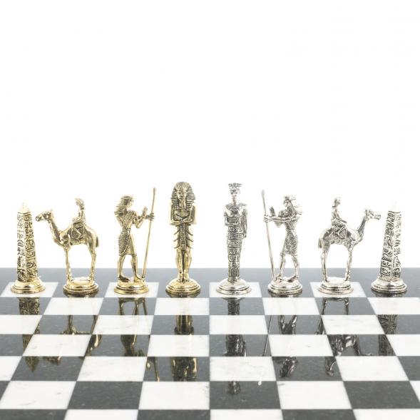 Шахматы &amp;quot;Древний Египет&amp;quot; доска 40х40 см камень мрамор 122634