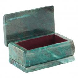 Шкатулка с расписной крышкой Рассвет 10,5х6,5х5 см