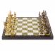 Шахматы &amp;quot;Богатыри&amp;quot; мрамор змеевик доска 40х40 см 126130