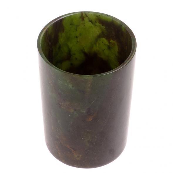 Стакан из нефрита 180 мл 6х6х9 см 126283