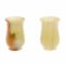 Набор стаканов из оникса 150 мл 6,2х9,7 см 2 шт в коробке (2,5х4)