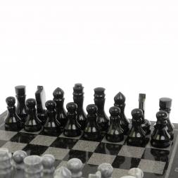 Шахматы "Турнирные" змеевик мрамор доска 40х40 см