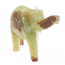 Сувенир из оникса "Слон" 25х20х7 см (10)